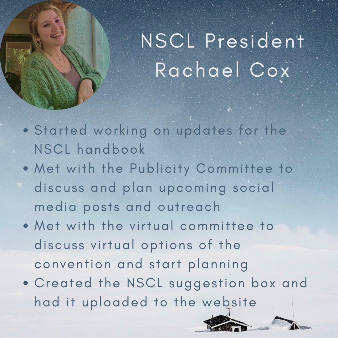 NationalSCL's tweet photo. Officer reports from our President, VP, Secretary and Treasurer! https://t.co/BNU7nrPM5m