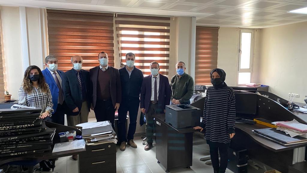 Bölge Müdürümüz Sayın Tamer TAŞKIRAN ve Bölge Müdür Yardımcımız Sayın Satılmış KÖSE ‘nin Reyhanlı Tapu Müdürlüğü ziyareti.