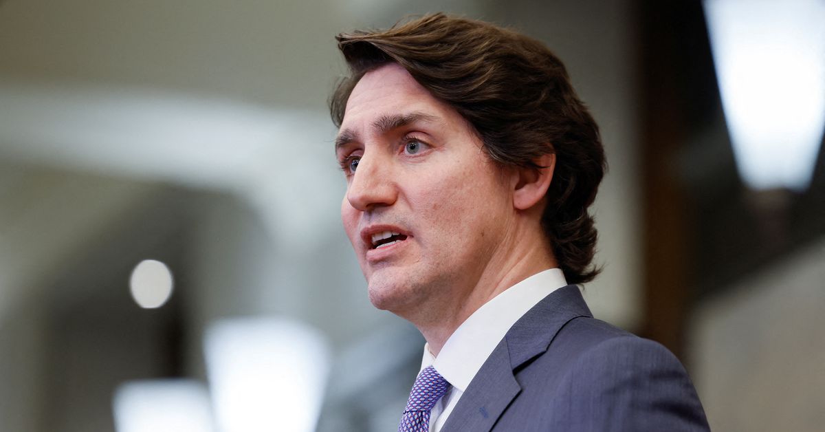 Reuters's tweet photo. Canadian Prime Minister Trudeau says he has tested positive for COVID-19 https://t.co/9JECSYnGUR https://t.co/Dg8sLAgJNZ