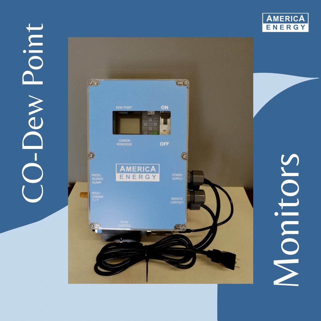 Meet our Medical Air (NFPA) monitors to validate CO &amp; DewPoint parameters in real time. #CODewPointMonitors #MadeInUSA by America Energy Inc.