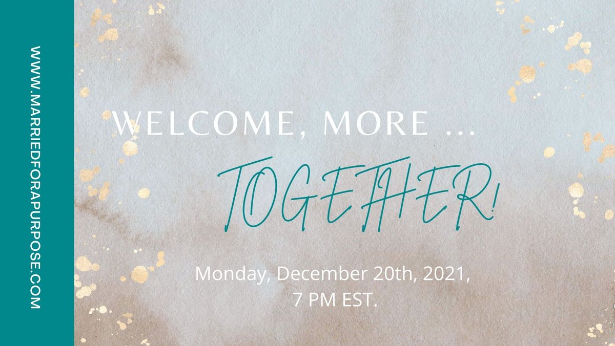 marriedwpurpose's tweet photo. Need a Little Hope ... Join our vision call for FREE! - https://t.co/oxwj3IMVFq https://t.co/yvjP0xXy4D