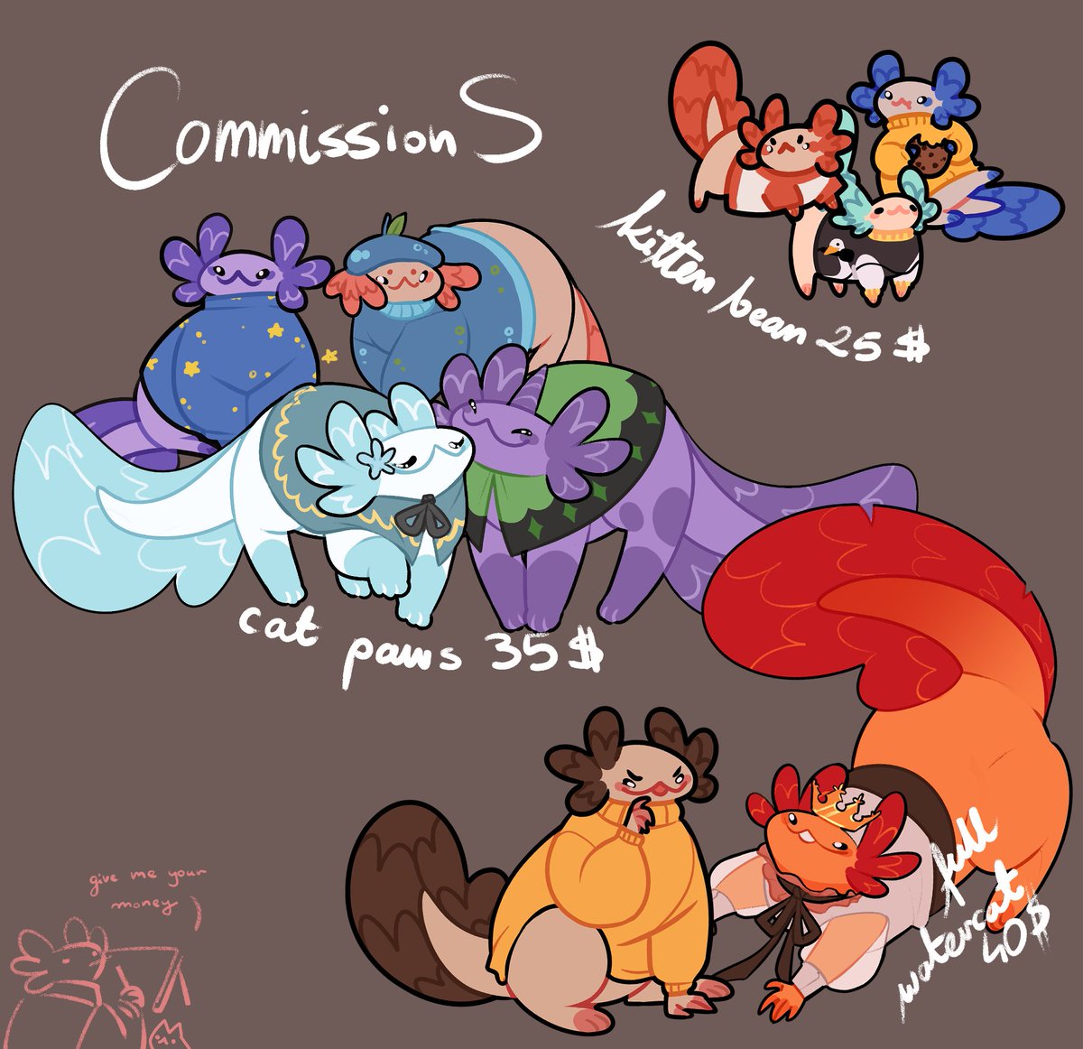 OwllekArt's tweet image. I'm open to take some more water cats commission &amp;lt;3,
Please dm me to claim the slot!
Payment only via paypal

#comissions #comissionsopen