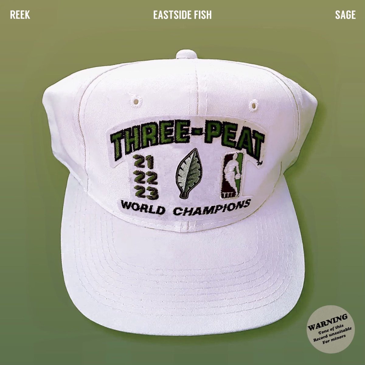 SenseiReek's tweet photo. THREE-PEAT 🏆🏆🏆 (OUT NOW!) 

Championship flows by Reek &amp; @eastsidefish210 

Produced by @sageBiTT + additional work from Kendall &amp; the Loners!

🔗: https://t.co/ITmfqXnzmS https://t.co/8dwryjgLik