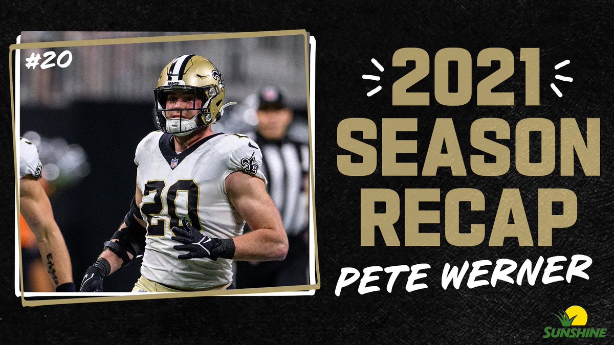 Rookie <a href="/petewerner23/">Pete Werner</a> had a heck of a debut this season with 15 games played!

<a href="/SunEquipJD/">Sunshine Quality Solutions // John Deere Dealer</a> | Read more: neworlns.co/3s9Nhhv