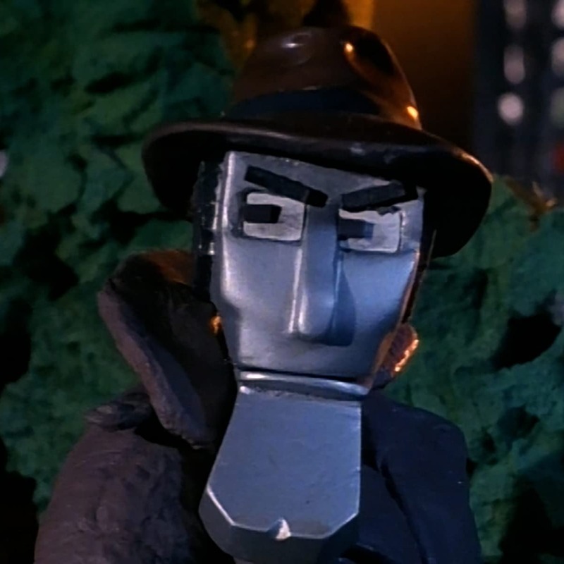 GerryAndersonTV's tweet photo. Wacky robotic Private Eye #DickSpanner is on the case! How many of you HAVEN'T seen this stop-motion comedy gem? https://t.co/zSLTIUVsK5