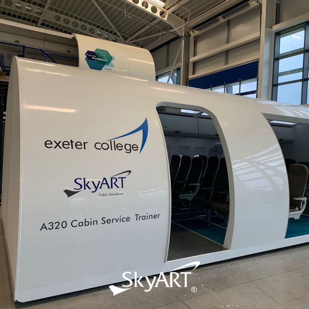 SkyArtSocial's tweet photo. We have successfully completed the installation of a new Cabin Crew Service Trainer in Exeter College, UK.
The device is equipped with state-of-the-art features.
#SkyArt #cabincrewtraining #cabinServiceTrainer #skyartsimulators #ExeterCollege https://t.co/RR5rhPfblf