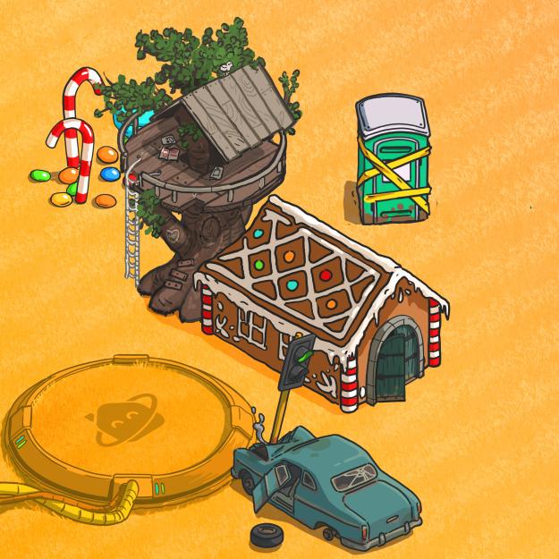 GoosmanJared's tweet photo. Latest sneak peak they just dropped in lounge chat. @PPA_NFT is doing amazing things. This art is amazing there roadmap is A1 and there team and mods are all so amazing. Overall community is one of the best. MINTING FOR SURREAL ESTATES IS LIVE MINT NOW. https://t.co/7vR8wM7l0j