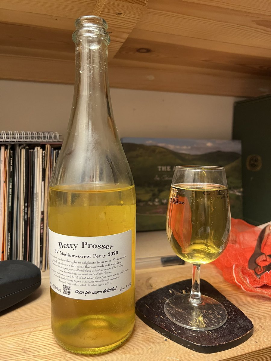 Jack Toye (@jackabuss) on Twitter photo When Perry meets Sherry. Is it Palo Cortado funky dry Sherry or Cwm Maddocβs Betty Prosser 2020 SVP? Well itβs the latter obvsβ¦ andβ¦ itβs tannic + funky + delicious for this weekβs Ridiculously Good Perry Monday via <a href="/ScrattingsCC/">Scrattings</a> :)X π #rgpm When Perry meets Sherry. Is it Palo Cortado funky dry Sherry or Cwm Maddocβs Betty Prosser 2020 SVP? Well itβs the latter obvsβ¦ andβ¦ itβs tannic + funky + delicious for this weekβs Ridiculously Good Perry Monday via <a href="/ScrattingsCC/">Scrattings</a> :)X π #rgpm