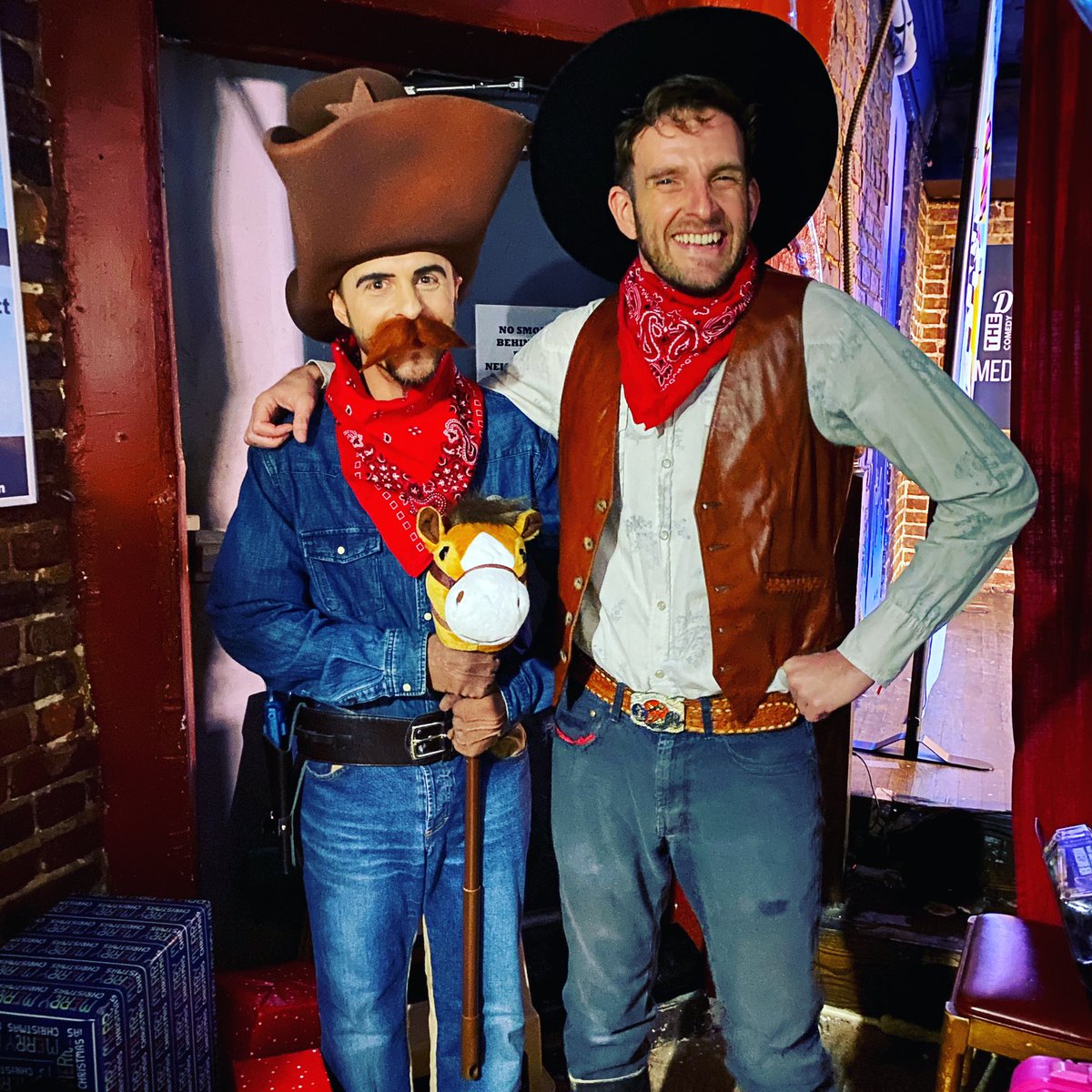 thedickiesmalls's tweet photo. Two men, one horse… #saveahorserideacowboy #iwishiknewhowtoquityou #yolksonyou #twodandies https://t.co/aJII5Gg6ya