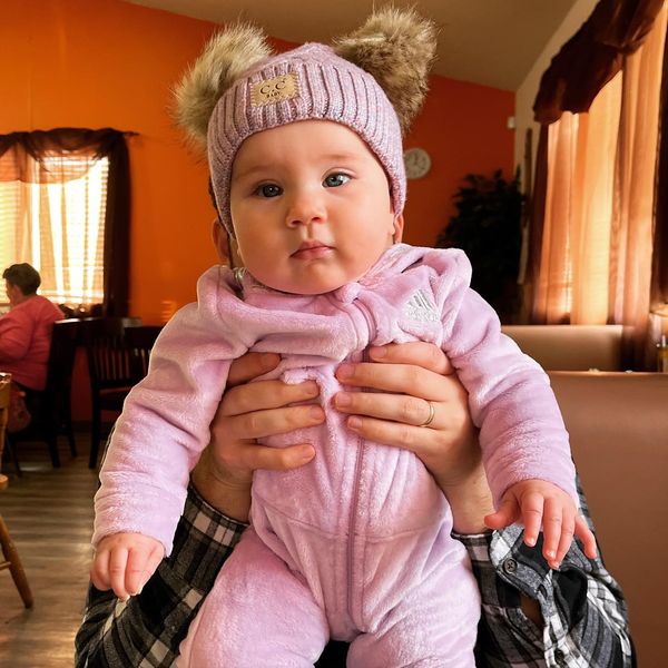 This little girl is six months old today. Daddy loves you, Allison Lee!