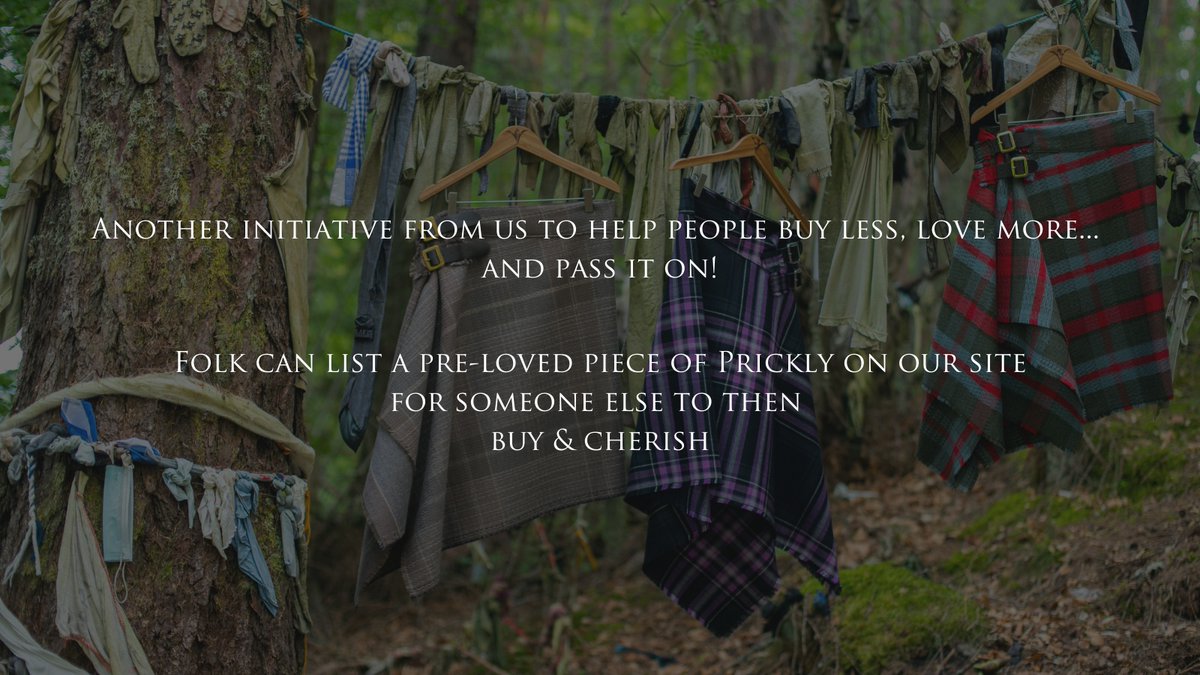 pricklytartan's tweet photo. An item has been listed on our #repealit marketplace! It’s a space for second-hand Prickly pieces ♥️ 

Check it out &amp; learn more about our #repealit campaign ⬇️
https://t.co/yzhl9teilm

Read our Rebel Diaries post about the marketplace ⬇️
https://t.co/8dCVrx5hfz https://t.co/F697EJCj7x