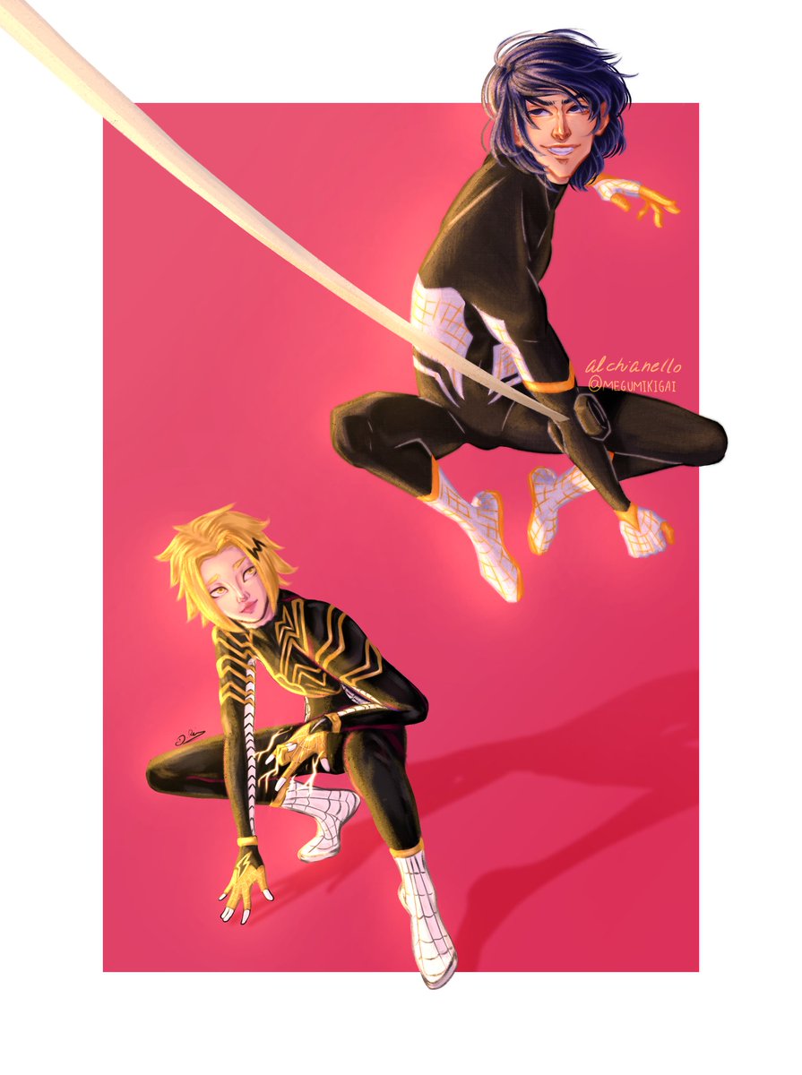 Denki e Sero no Aranhaverso 🕷️🕸️

collab com <a href="/MEGUMIKIGAI/">jojo de karnstein</a>