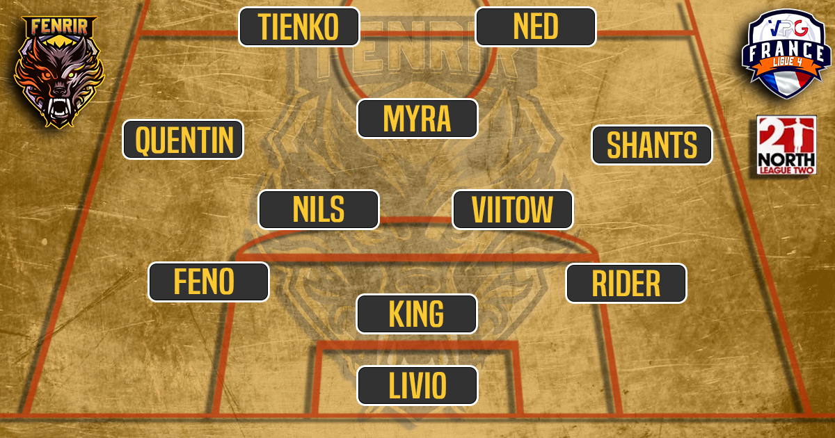 Bonsoir , 
On commence notre première soirée en <a href="/VPGFrance_/">VPG France</a> et <a href="/VPGEurope/">Virtual Pro Gaming | Europe</a> 

21h40 : 🇫🇷@iGAMERZSF 
22h00 : 🇪🇺<a href="/LegatumEsports/">LegatumEsports</a> 
22h40 : 🇫🇷<a href="/ChicagoBoulesFR/">SFX-Dexter38</a> 

Bon match à tous ! 

Voici la compo :