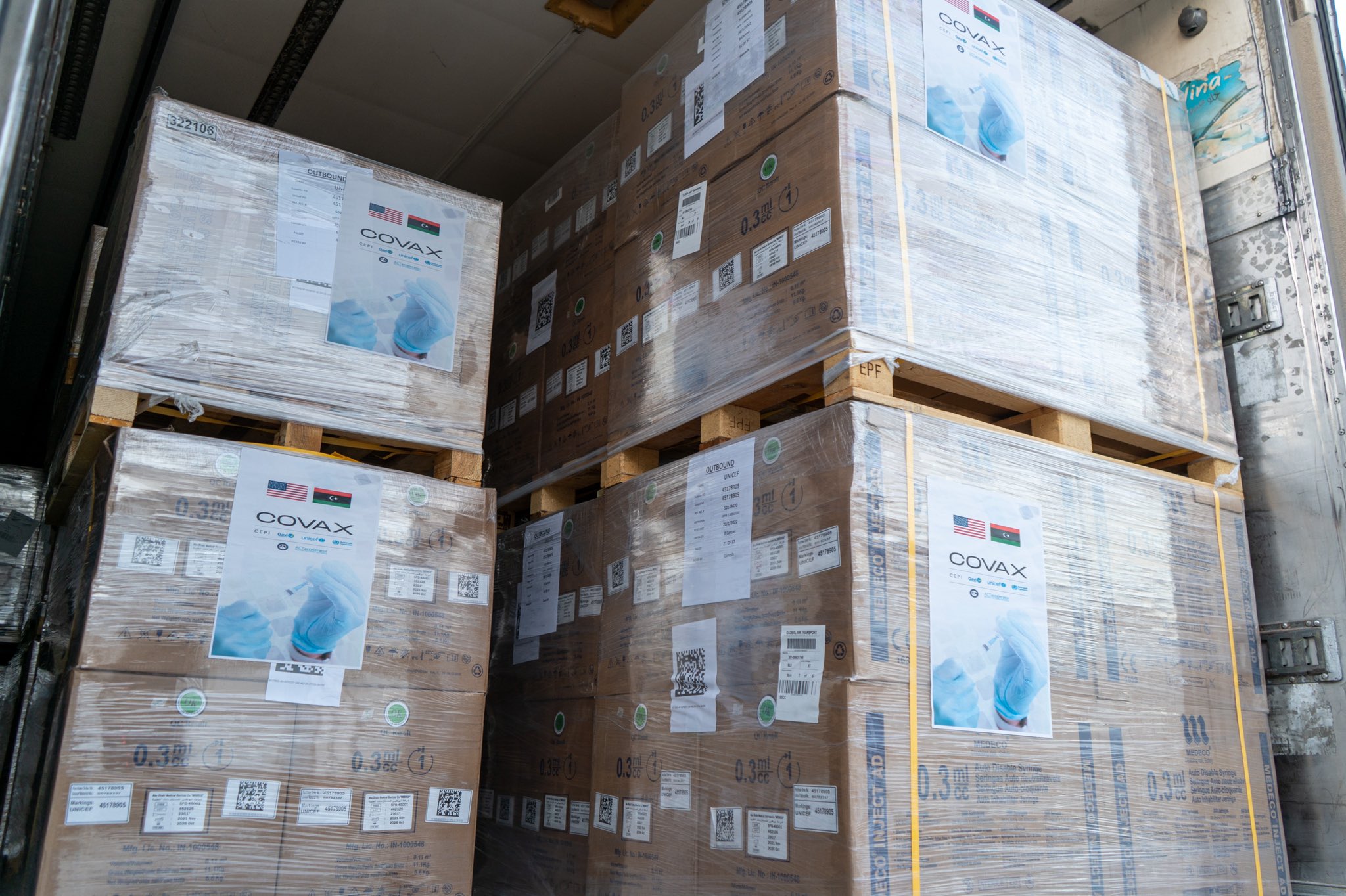 UNICEF Libya on Twitter "These crucial supplies will be handed over to the Medical Supply