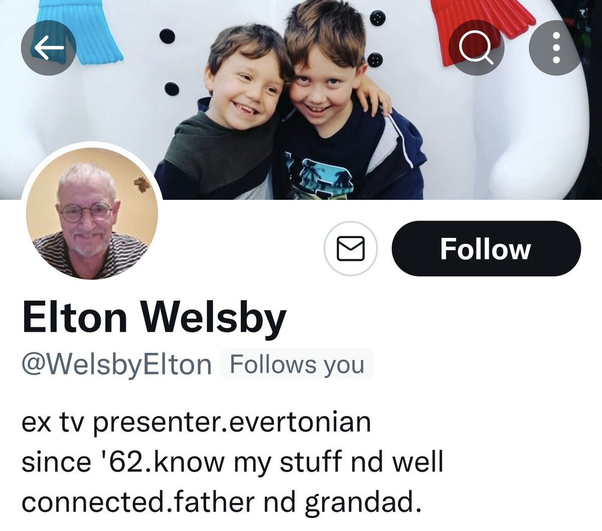 KopCraftsman's tweet photo. My life has taken some weird turns in the last couple of years since I started taking #banner commissions, but simultaneously hitting 5️⃣0️⃣0️⃣0️⃣ followers and the #5000th being the legendary @WelsbyElton has to be one of the strangest of the lot. 👀👋😀 https://t.co/js0jBHAejj
