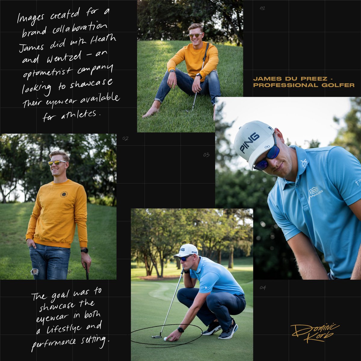 Photography work 📸 

Part 1 | Images for Heath and Wentzel x  James Du Preez.

📍Shot in Pretoria, South Africa.