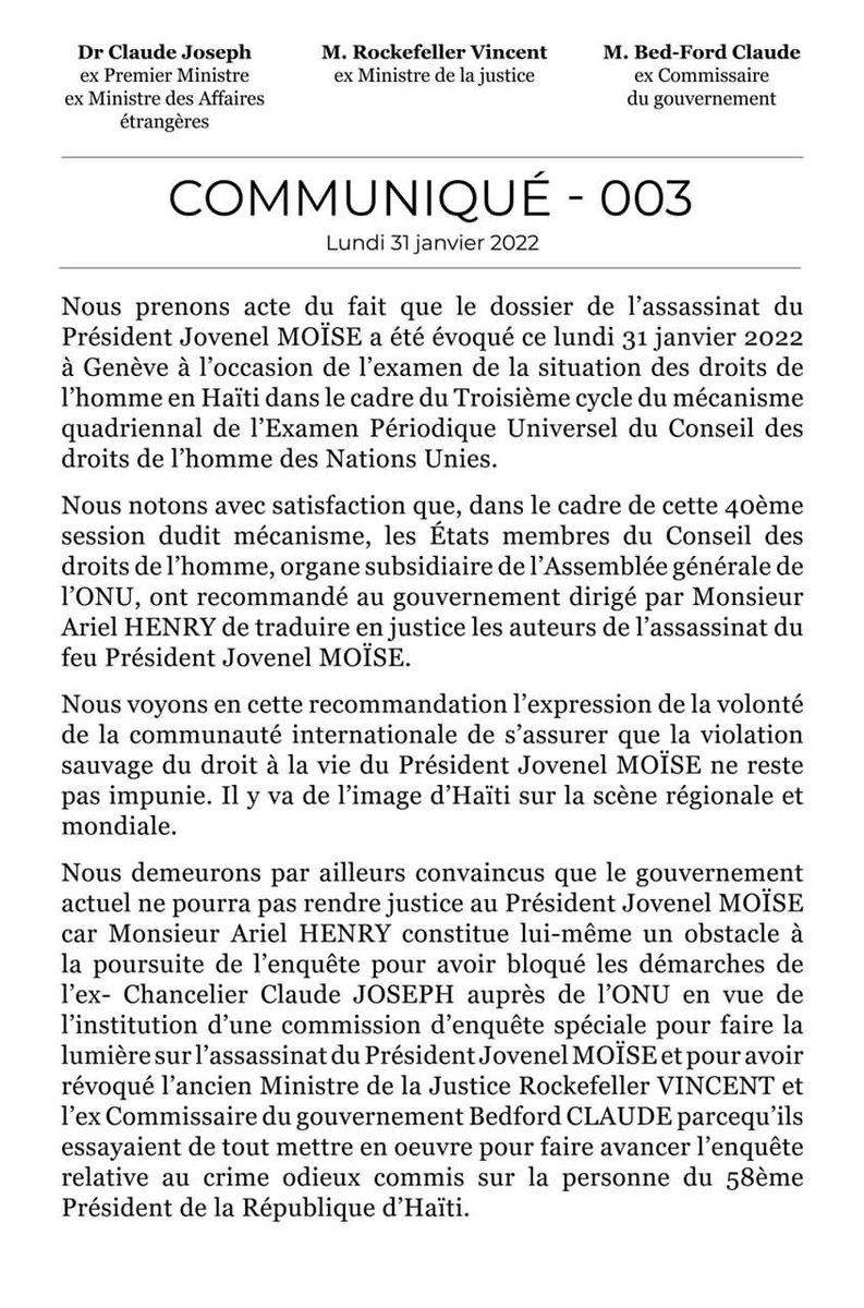 Claude Joseph, Ph.D. tweet media