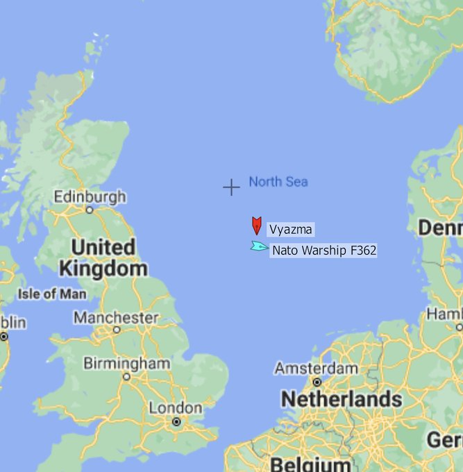Une autre flottille de navires de guerre russes est sur le point d’entrer dans la Manche