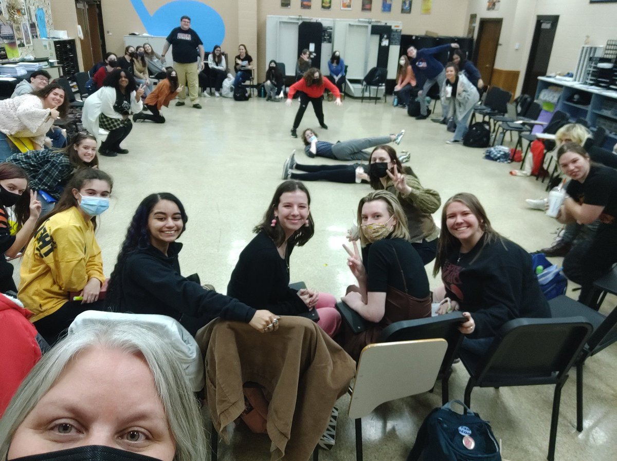 First read through of @Kings_HS 2022 Spring Musical The Wizard of Oz 🌪️🎭🦁🔮👠 <a href="/kings_theatre/">Kings Theatre</a>