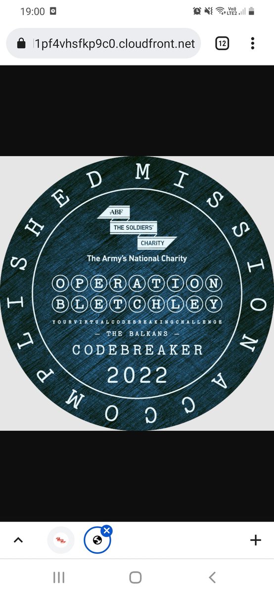 Mission accomplished!
Walked an additional 80 miles (ran some!) this month to raise money for @Soldierscharity and cracked 10 tricky puzzles as part of the Operation <a href="/bletchleypark/">Bletchley Park</a> challenge- a good bit of fun for a great cause