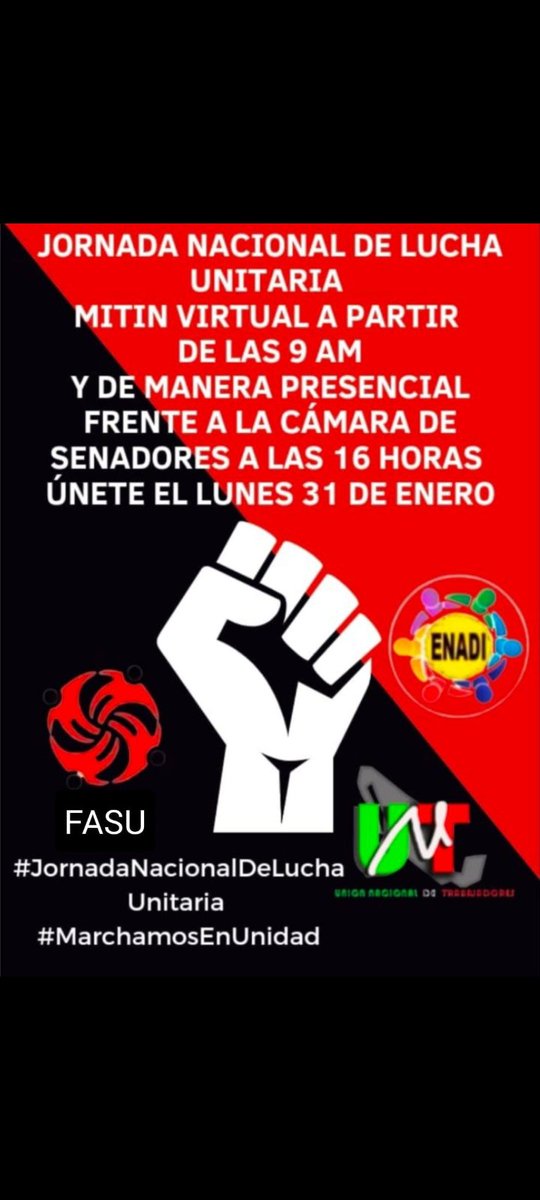 #OrgullosamenteTelefonista #JornadaNacionalDeLuchaUnitaria #MarchamosEnUnidad
Siempre los trabajadores y trabajadoras unidos por un México mejor.
Vamos con una visión conjunta, en pro de un sindicalismo mejorado..