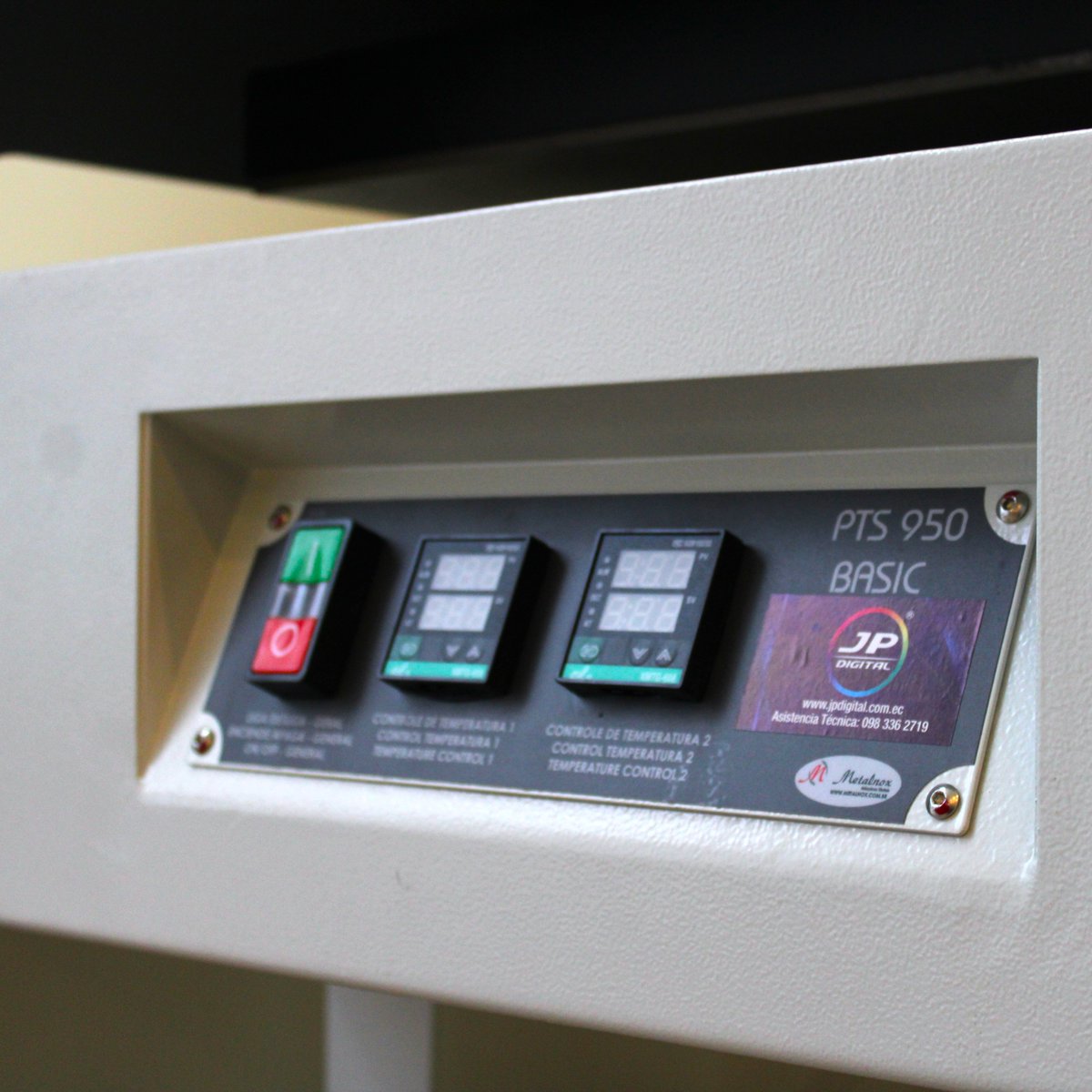 JPDIGITAL2's tweet photo. Prensa Térmica Semiautomática Doble Bandeja Metalnox PTS950
Calidad y Rendimiento para pequeñas empresas.

¿Quieres ponerte en contacto con nosotros? 👉 enlace en la bio! 🔗
#prensatermica #sublimación https://t.co/C7IyWMGvnc