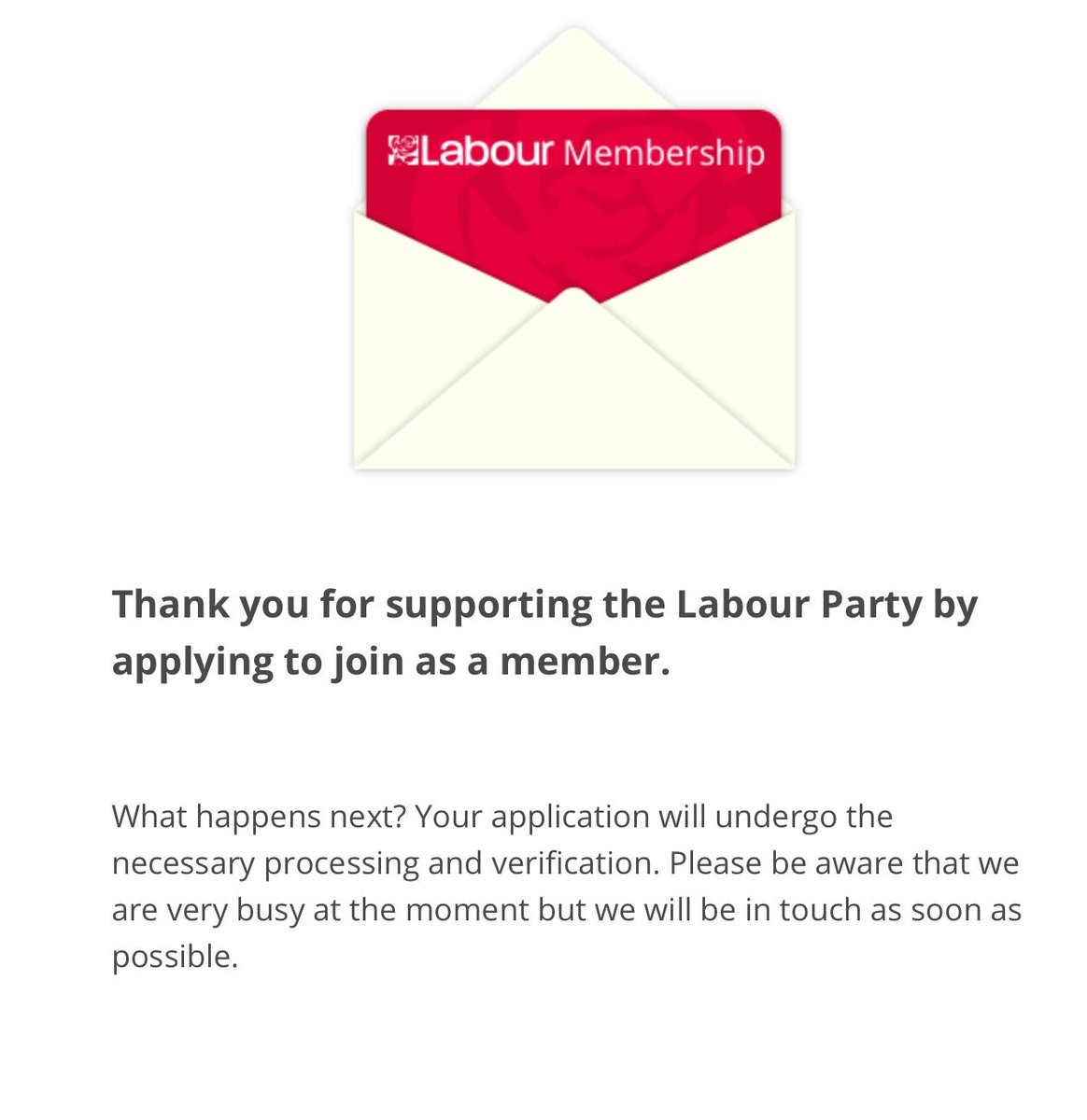 Alison Inman (@alison_inman) on Twitter photo Fell out of love with <a href="/UKLabour/">The Labour Party</a> and left after nearly 35 years of membership.
Today felt like the right time to give it another go. Fell out of love with <a href="/UKLabour/">The Labour Party</a> and left after nearly 35 years of membership.
Today felt like the right time to give it another go.