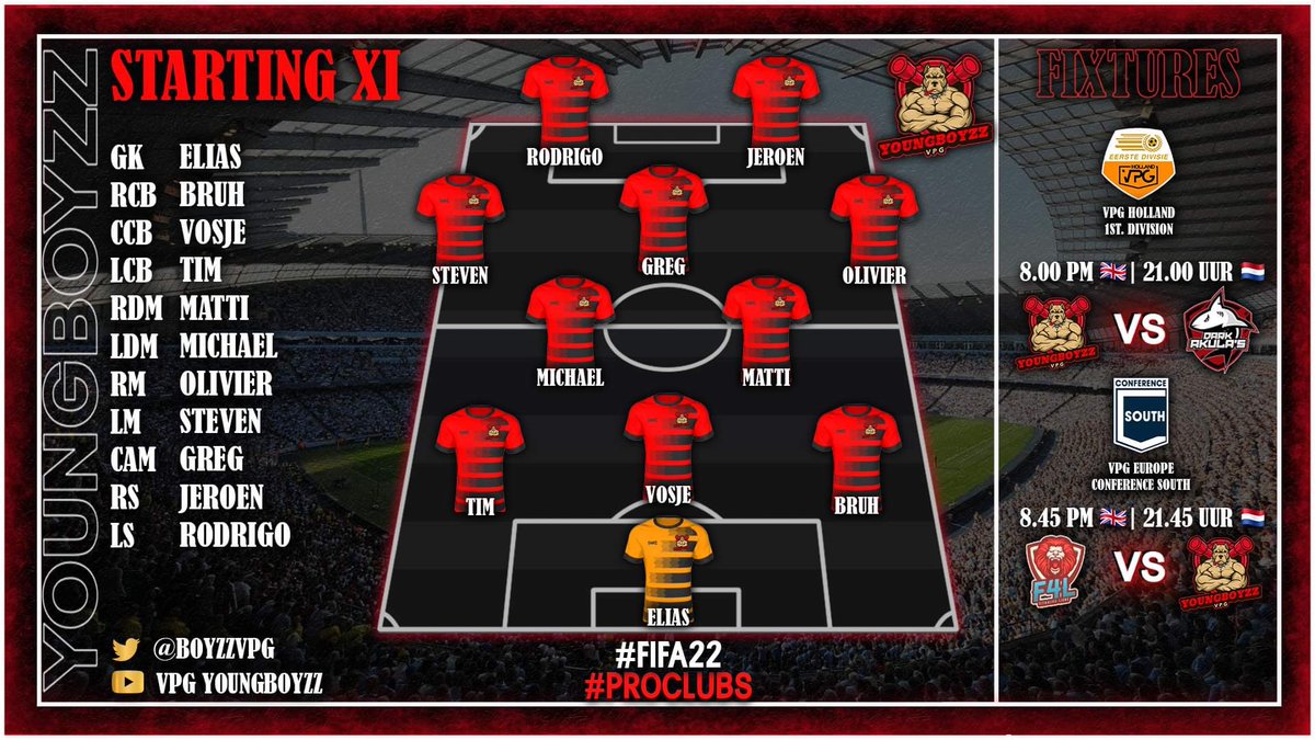 MATCHDAY 1 VPG <a href="/VPG_Nederland/">VPG Nederland 🇳🇱</a> <a href="/OfficialVPG/">Virtual Pro Gaming</a>