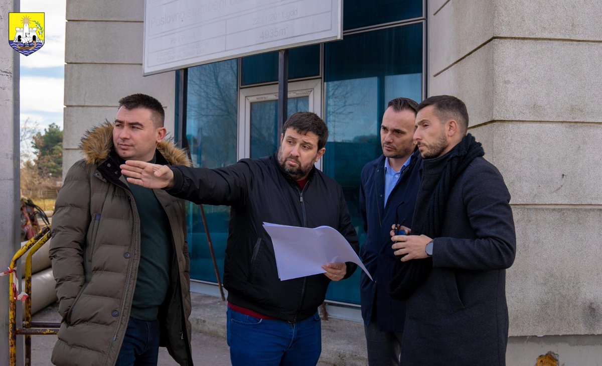 EndrinGjipali's tweet image. Today, site visit from the Mayor of Ulcinj. 
#SpigaSRL #EdicomSHPK