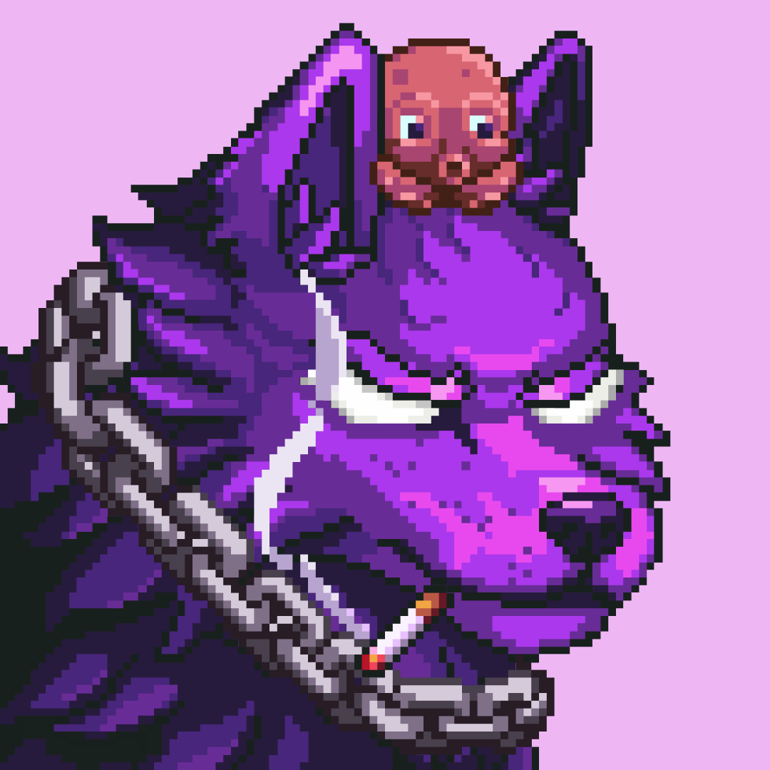 LazyPhreek's tweet photo. Woof Woof @RetroWolvesNFT
#retrowolves #NFTs #Solana #NFTCommunity https://t.co/SpGzlCdvTM