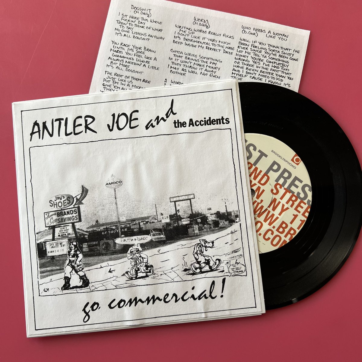 AlmostReadyNYC's tweet photo. Antler Joe reissue out soon on @LastLaughRec https://t.co/6iWFEB8rqG