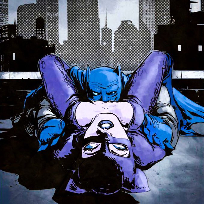 Snyder drops this picture of Batman eating cat woman out - Snyder stans