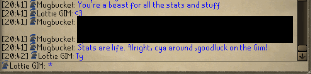 Two__Pints's tweet photo. Things like this make me so happy, thank you all for making the Old School community what it is today and thanks for all the love! Stats are indeed life! <3 #RuneStats https://t.co/RZ7NCmZ04h