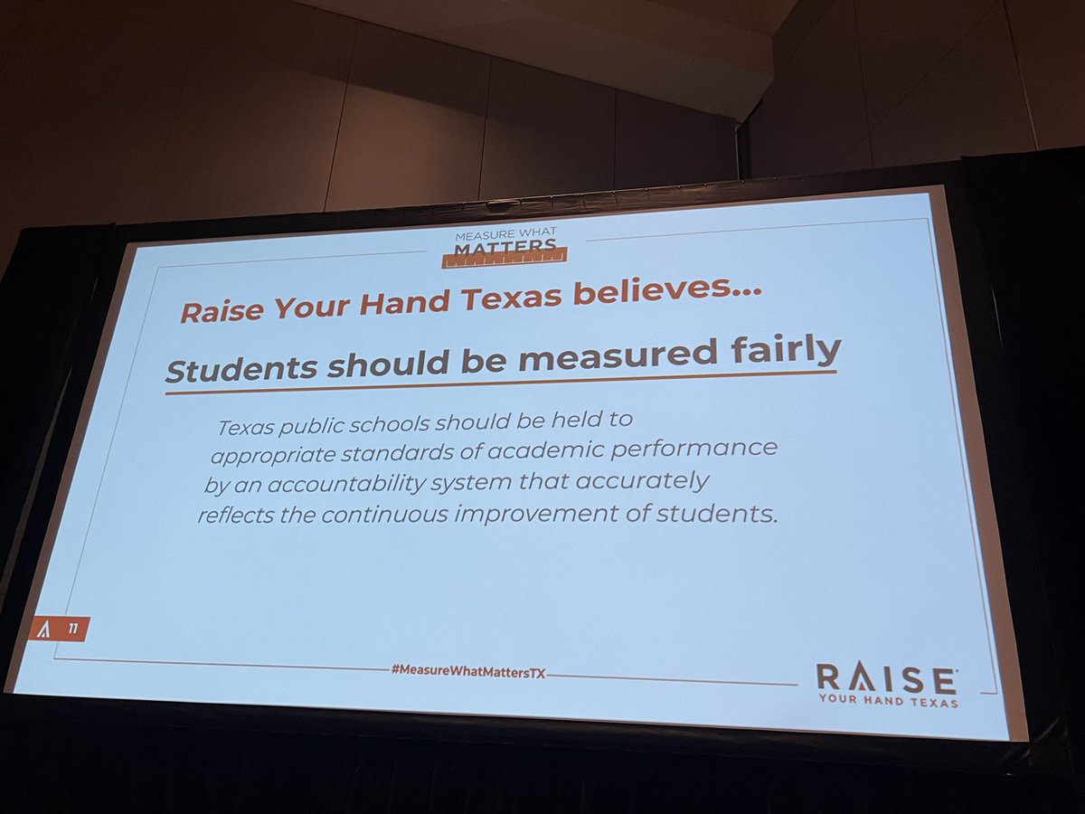 Raise Your Hand Texas is listening! 10,000 voices campaign- 🤩WOW!!🤩 #MeasureWhatMattersTX #TASA2022
