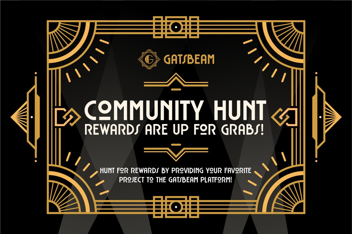 gatsbeam's tweet photo. In the anticipating of our upcoming platform launch we have decided to launch a Community Hunt! This community hunt is focussed on securing early-stage projects on the Gatsbeam platform. For more info join our Telegram (Link in bio!)

#Moonbeam #GLMR #YieldFarming #DeFi https://t.co/cSpTykNTSM