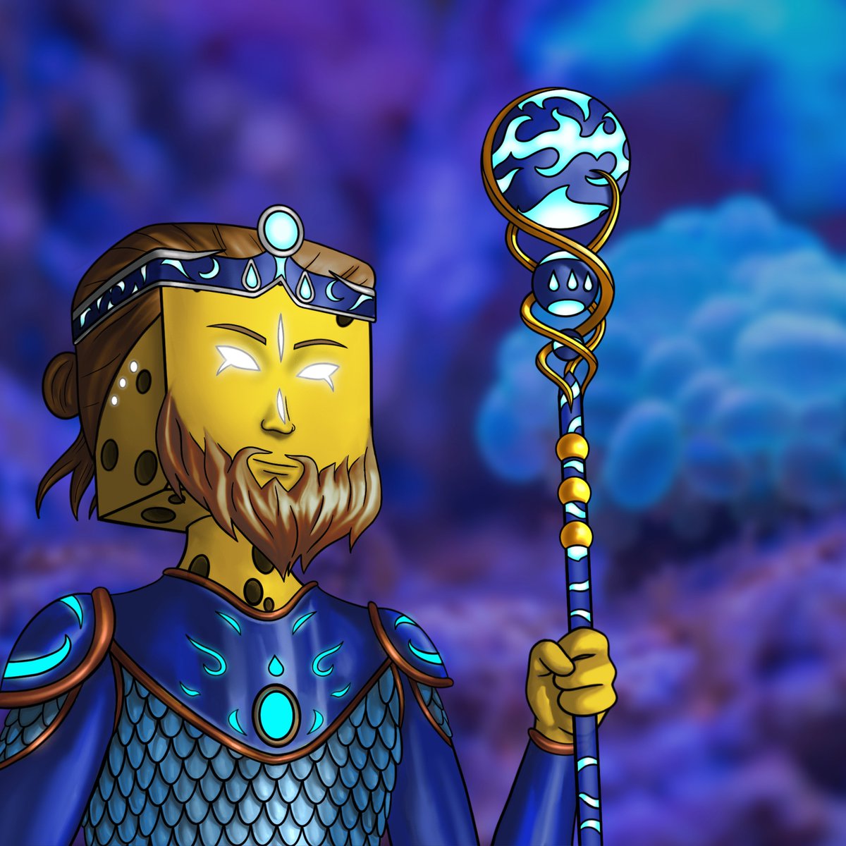 TheAquaverse's tweet photo. Living in the center of Thalassa, Water Guardians are the most numerous defendors of The Aquaverse 🔱

Peaceful and disciplined, they will show no mercy if you disturb harmony. https://t.co/iCE6u6IN5N