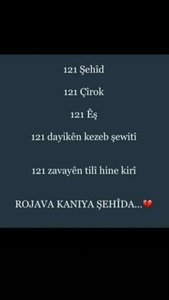 alealyusef's tweet photo. 121 شهيد 
121 قصة 
121 جرح 
121 أم بقلوب مجروحة
121 عريس من اجمل شبابنا
غرب كوردستان منبع الشهادة والشهداء
Roj ava îro kezeda we şewtî
#الحسكة #شمال_شرق_سوريا
 #قسد_حماة_الوطن #كوردستان 
#كوردستان_الكبرى https://t.co/rwiTEoRDOj