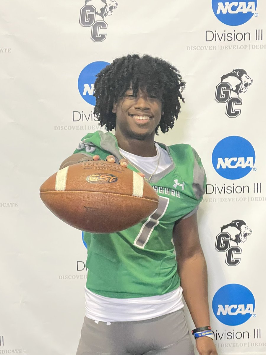 Jordan7Payne's tweet photo. After a great visit with @coach_card I’m blessed to receive an Offer from Greensboro College!!! @Coach_Blair10 @taguilar21 @EGWildcatFB https://t.co/qGV6fxdGv6