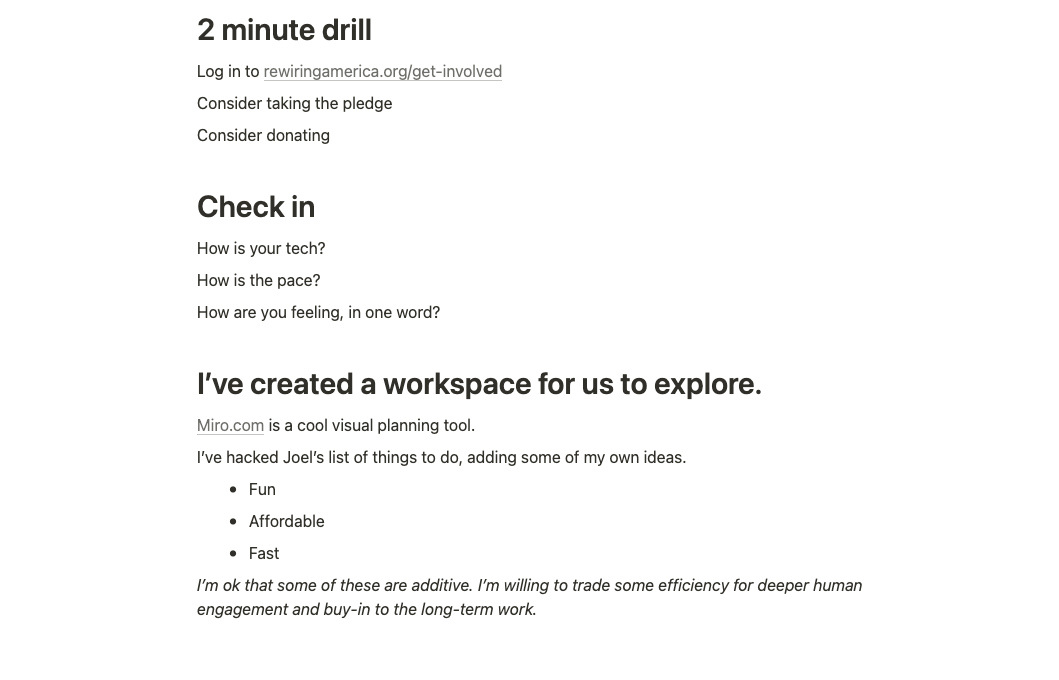 Slides: <a href="/wunderpresi/">Wunderpresentation - Slides for Notion</a> plugin for <a href="/NotionHQ/">Notion</a> 
Keeps me in Notion, clean and fast rendering. Pretty good with images. Hangs sometimes on launch, like lean and mean for now. Has cool nav features, automated based on heading settings from notion