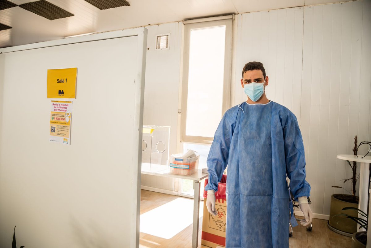 MariaMigliore's tweet photo. Desde principios de la pandemia funciona en el barrio Mugica el operativo Detectar de testeo para vecinos y vecinas.

Son 7 centros de testeo distribuidos en distintos barrios populares de la Ciudad. 

#BuenosAiresPresente https://t.co/FERyfWvXfm