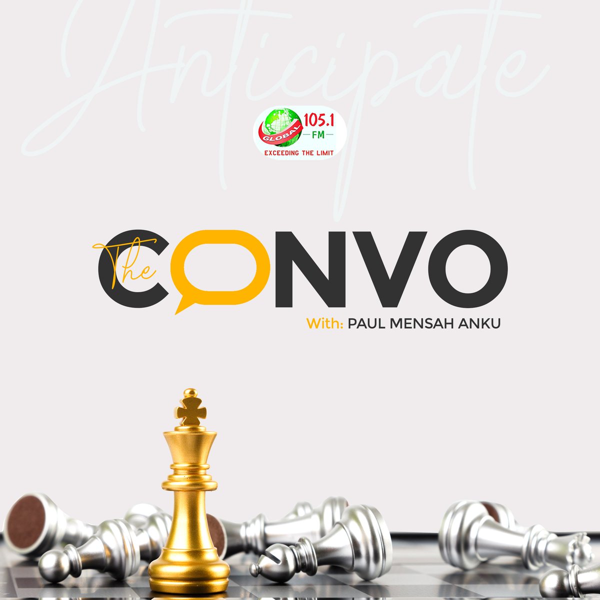 A N T I C I P A T E . . . ♟️
For advert placement, please call: 0554455913
#TheCONVO
#ExceedingTheLimit
