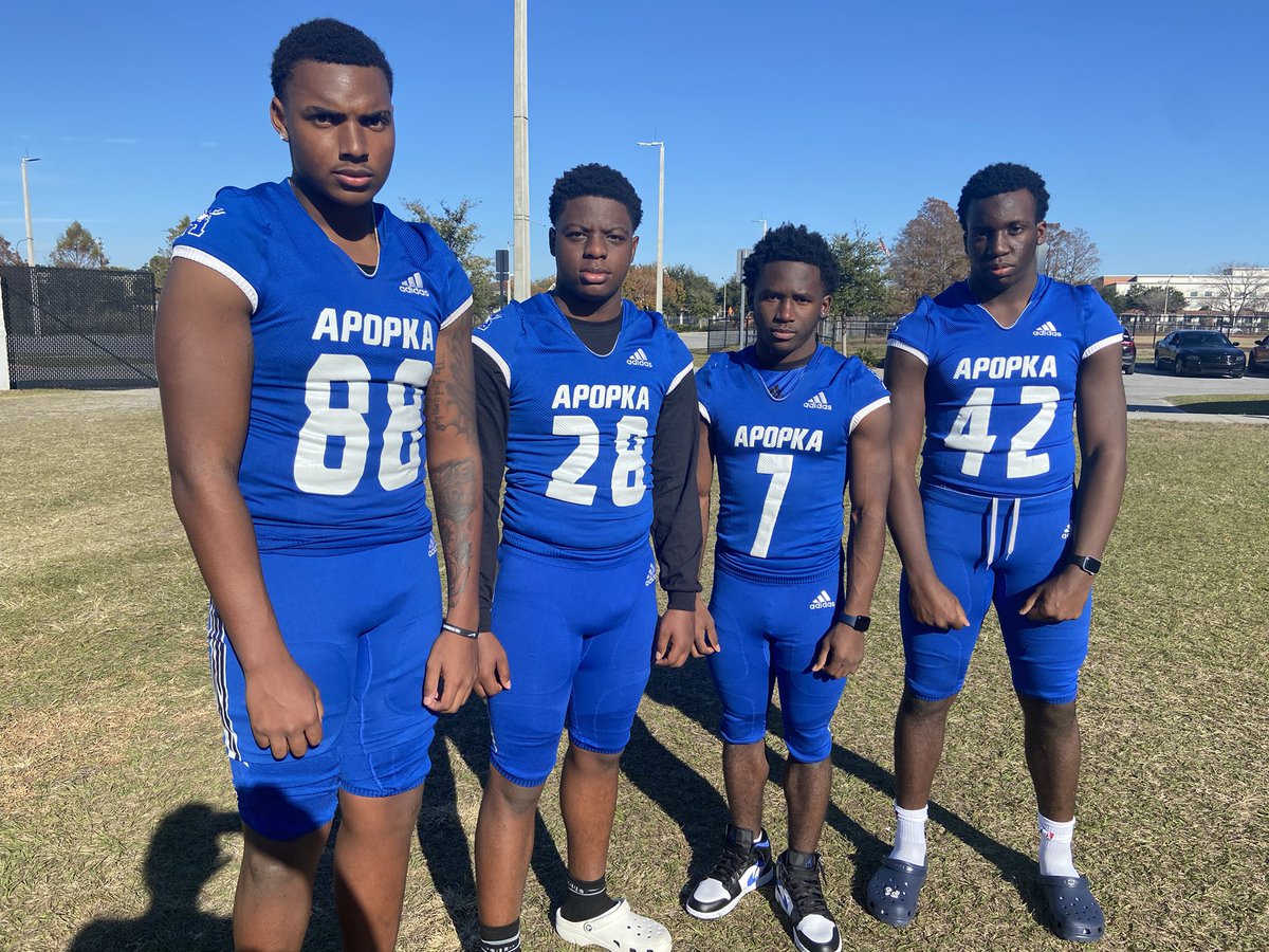 LemmingReport's tweet photo. Perennial powerhouse Apopka high school has more talent in the under classes. They should be perennial contenders for the Next several years. https://t.co/MHONZPt5Vm