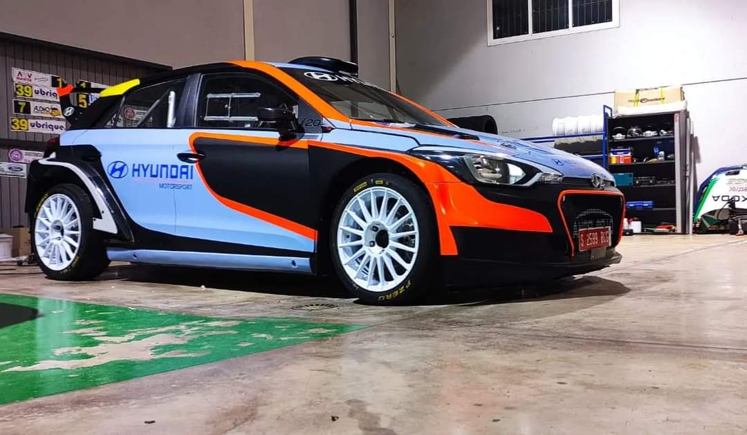 motorytu's tweet photo. Hemos hablado con el extremeño Eduardo Noriego sobre su nuevo Hyundai i20 R5, ex Ángel Bello 👍 Todos los detalles en nuestra página web (enlace en la descripción) 💯 #hyundai #i20 #rally2 #car #rally https://t.co/gdkh52IF5r