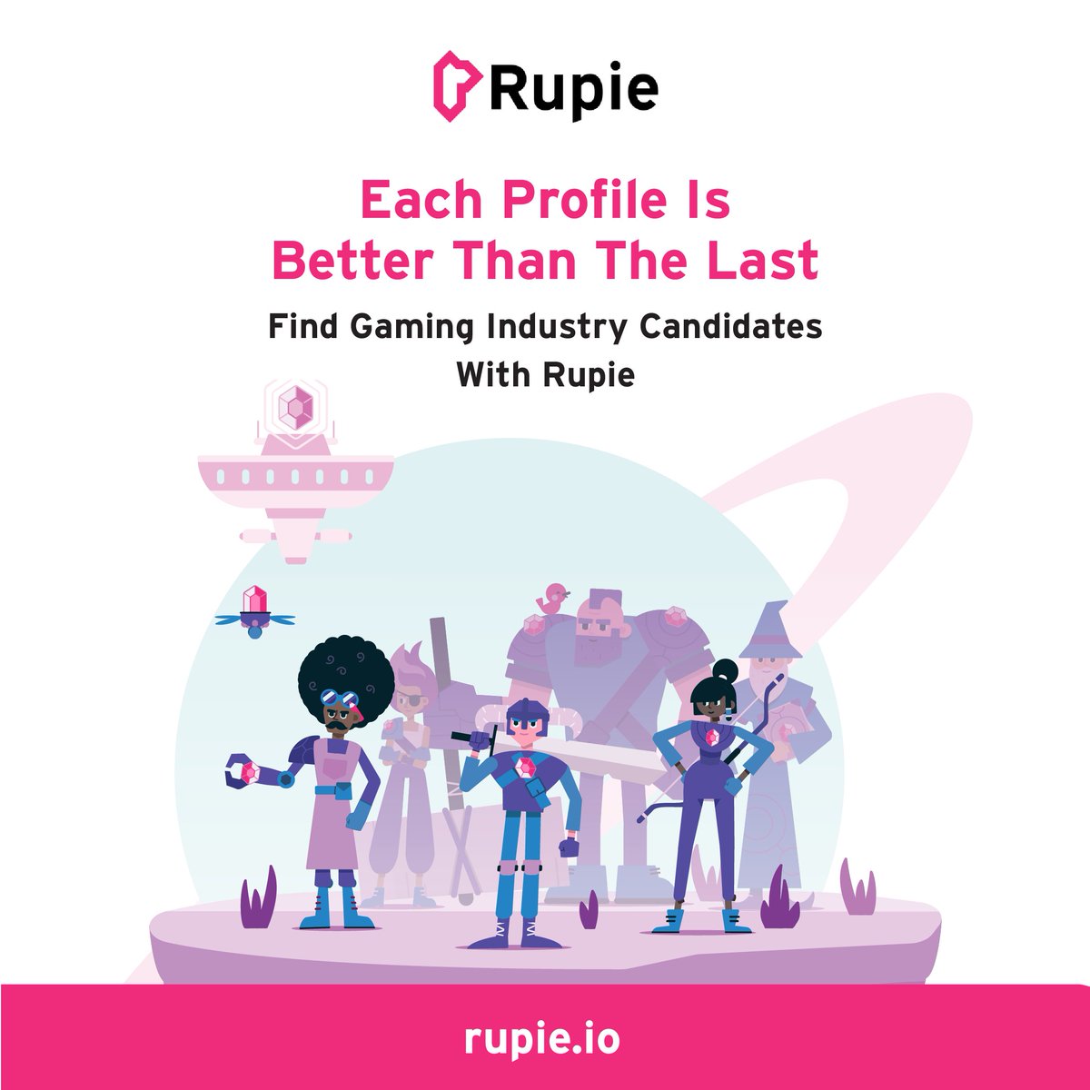 Find top game talent with ease. Rupie has over 2,000 game candidates waiting for you.

Hire your next superstar employee today, rupie.io/studio/beacons 
.
.
.
#gamesindustry #hiringgamesjobs #gamesjobs