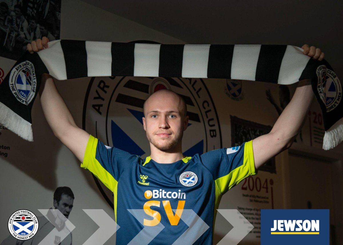 Ayr United (@ayrunitedfc) on Twitter photo โ๏ธ The Club are delighted to announce that Kerr McInroy has joined on loan from <a href="/CelticFC/">Celtic Football Club</a> until the end of the season.
Welcome to Somerset Park, Kerr!
More info โฌ๏ธ
ayrunitedfc.co.uk/kerr-mcinroy-sโฆ โ๏ธ The Club are delighted to announce that Kerr McInroy has joined on loan from <a href="/CelticFC/">Celtic Football Club</a> until the end of the season.
Welcome to Somerset Park, Kerr!
More info โฌ๏ธ
ayrunitedfc.co.uk/kerr-mcinroy-sโฆ