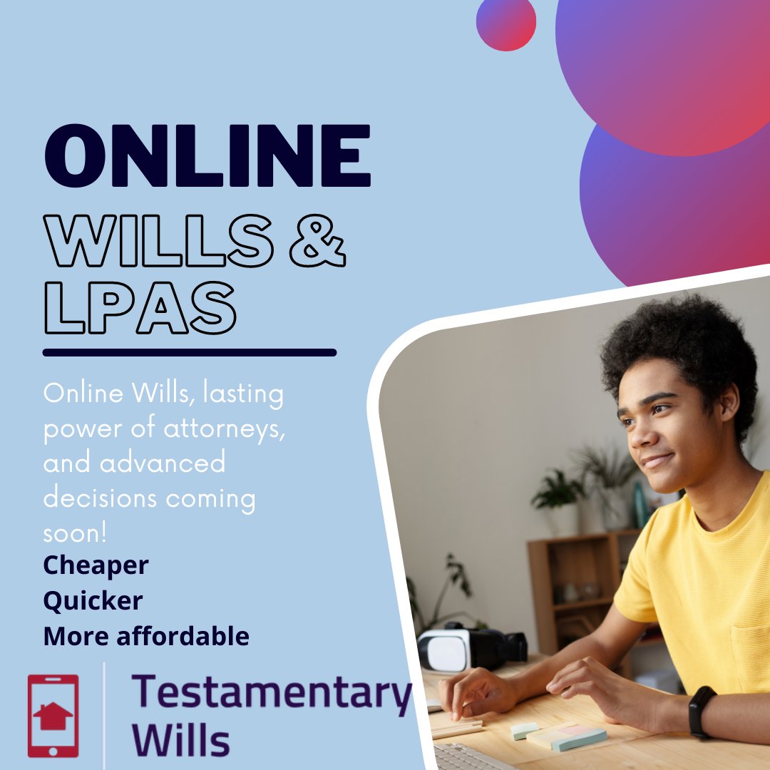 Q2 We offer Wills and LPAs online for a more convenient and affordable service. Also offer an in-person service for Lincolnshire! #LincsConnect