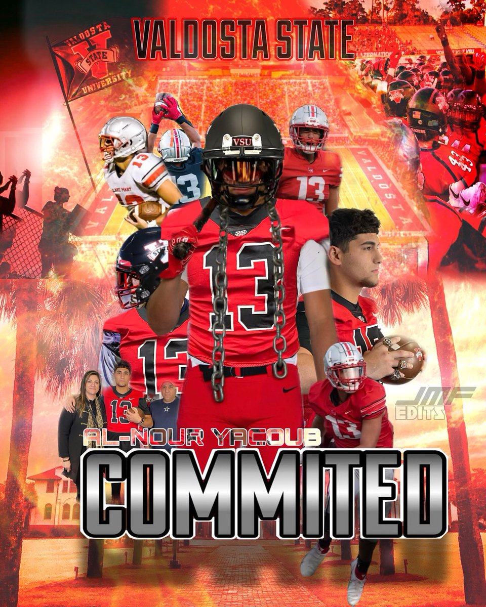 It’s Official.🤘🏽#GoBlazers <a href="/LMRamsFootball/">Lake Mary Football</a> @valdostastatefb <a href="/coachjack212/">Tremaine Jackson</a> @Trich4rds <a href="/CoachJayHad/">Jackson Hadley</a>