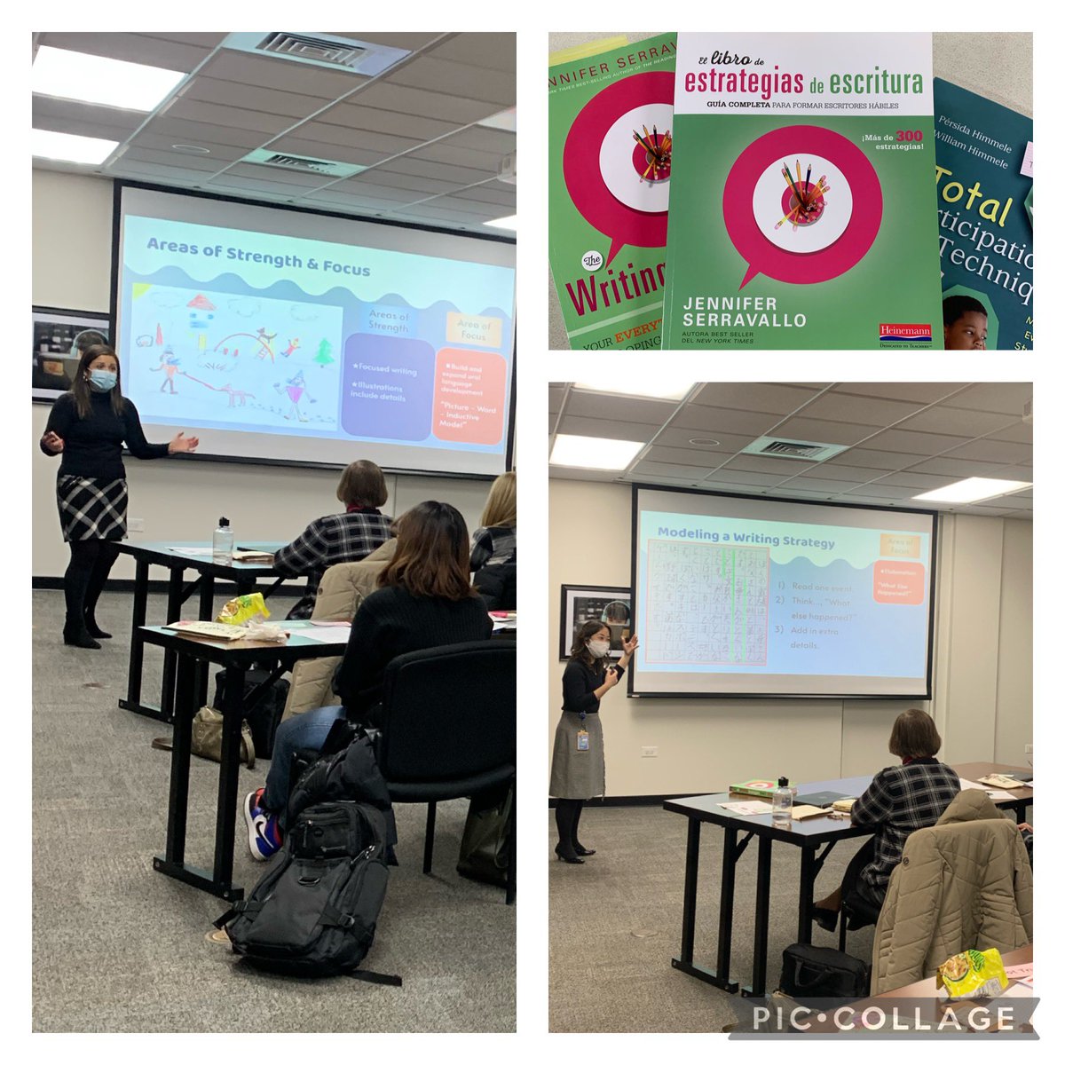 SarahHolmes54's tweet photo. We had a blast learning, collaborating, and planning how to support our students as writers in Spanish, Japanese, and Chinese! https://t.co/E85JEuyf5q