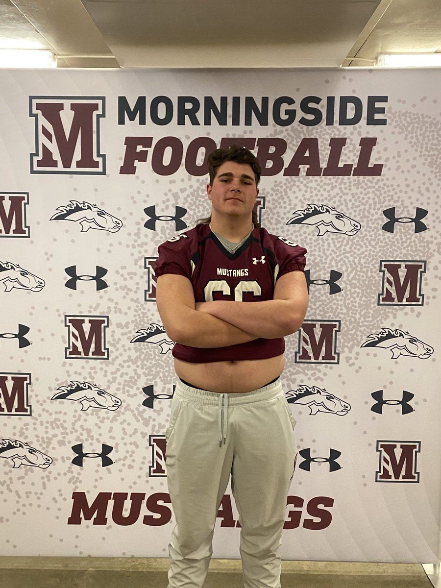 After much thought and careful consideration I am excited to say I am committing to <a href="/MsideFootball/">Morningside University Football</a>! Can’t wait to be a Mustang! #rarebreed <a href="/bcavi68/">BJ</a> <a href="/KjarEric/">Eric kjar</a> <a href="/CCHSFOOTBALL_/">CornerCanyonFootball</a> @coach_OFFA <a href="/j_schlichte/">Jay Schlichte</a> <a href="/MsideFball/">Steve Ryan</a> <a href="/mjfrecruits/">MJF Football Recruiting</a> <a href="/KyleMorgan_XOS/">Kyle Morgan CATAPULT Southwest Area Scout</a>
