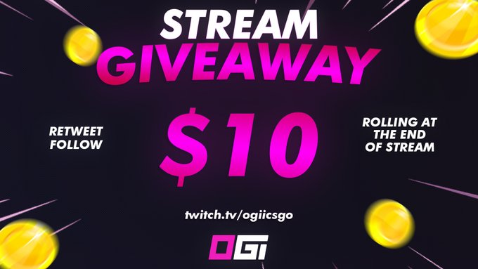 ogicsgo's tweet photo. 🪙$10 giveaway🪙

✅Follow me
✅Retweet

🔗https://t.co/zu0R63jIUE https://t.co/1866W5pvkz